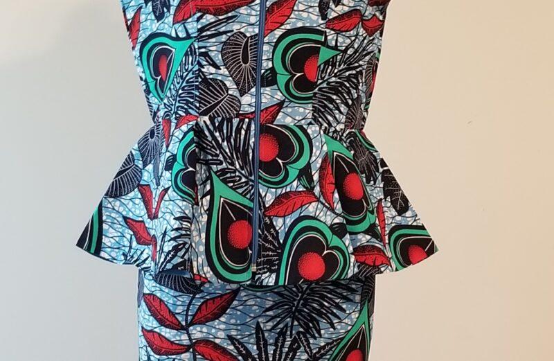 African Print Dress