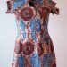 African print dress