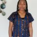 Perfy’s Fashion African print top